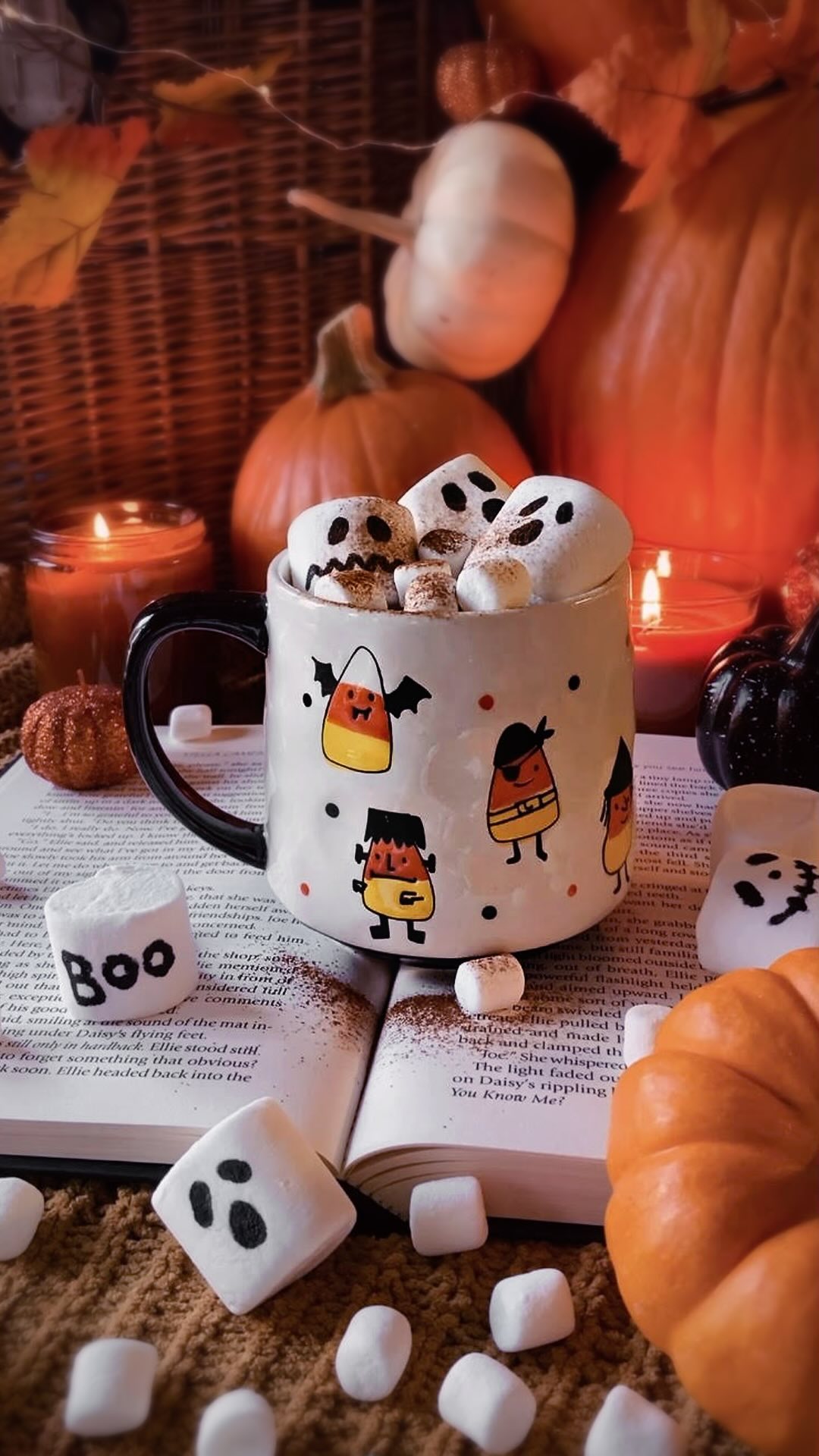 O c t o b e r 🍂Pumpkin spice and everything nice🍂

We are soaking up all the Halloween vibes here in the Giannoni home 🎃 6 more days until Halloween and I’m just as excited as my kids! 🎃
.
.
👻 This cute mug is from @homegoods and have you ever used edible food pens @michaelsstores to create spooky faces on marshmallows!!
.
#autumnleaves #autumnlove #autumn2022