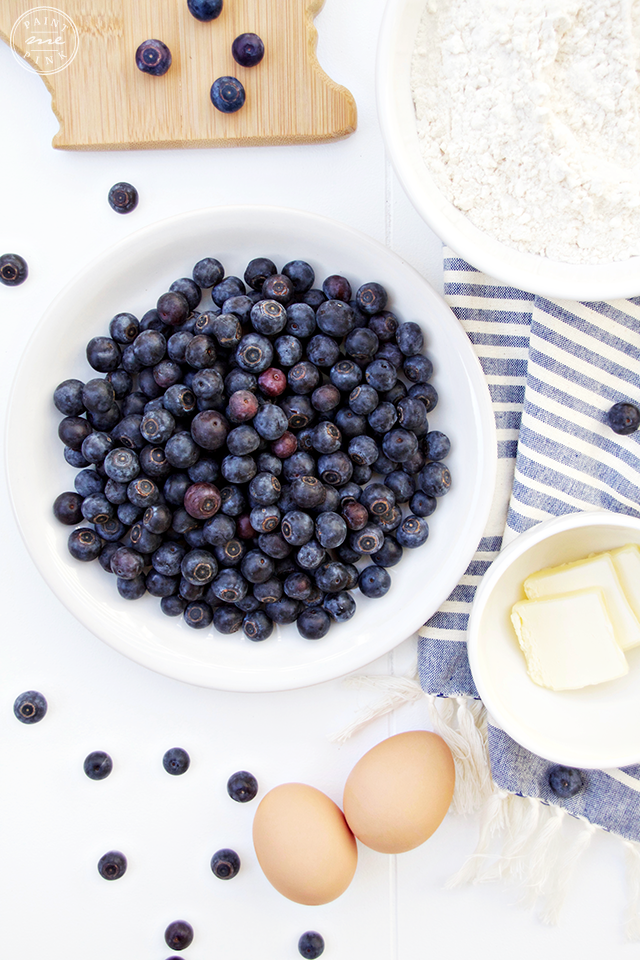 New California cutting board and Bluberry Scone Recipe