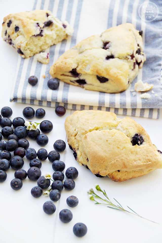 New California cutting board and Bluberry Scone Recipe