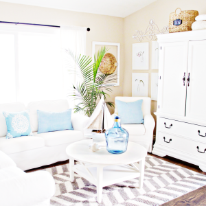 A Bright and Sunny Beach Cottage.