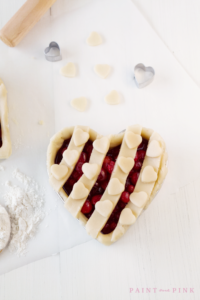 Cranberry Heart Pies