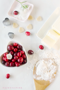 Cranberry Heart Pies