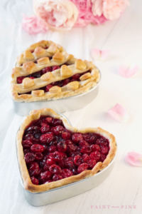 Cranberry Heart Pies