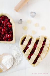 Cranberry Heart Pies