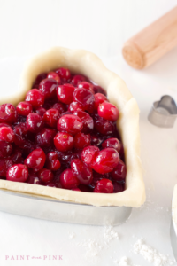 Cranberry Heart Pies