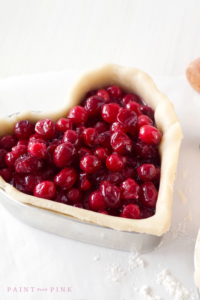 Cranberry Heart Pies