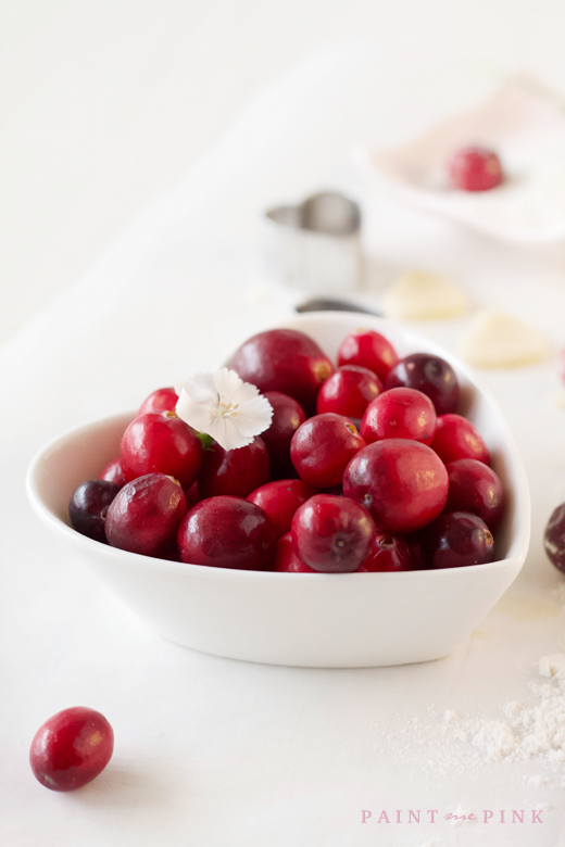 Cranberry Heart Pies